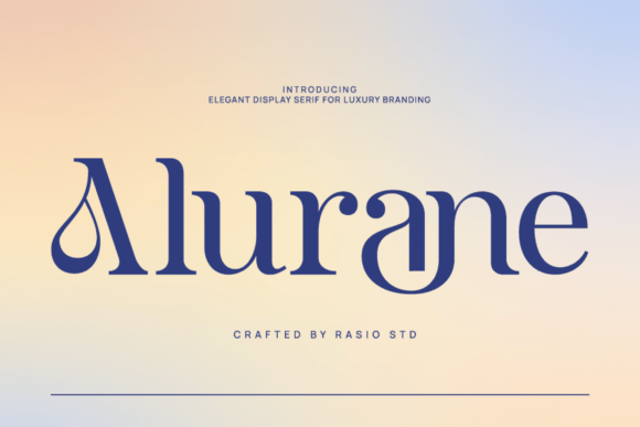 Alurane: A Serif Font for Timeless Brand Identity