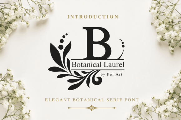 Botanical Laurel: A Serif Font with Natural Grace