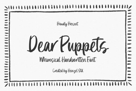 Embracing Whimsy: The Dear Puppets Typeface