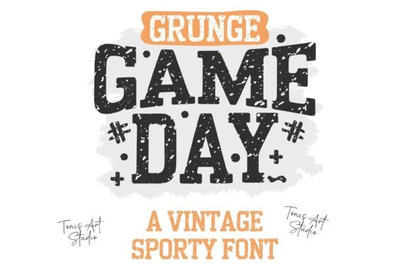 Game Day: A Bold Typeface for Athletic Branding