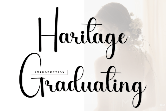 Haritage Graduating: Your Go-To Font for Authentic Branding