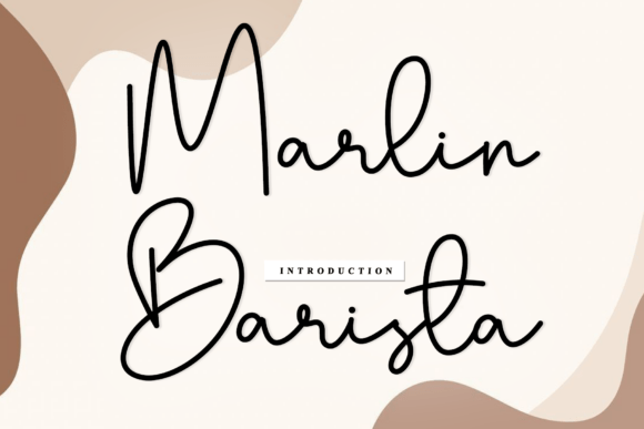 Marlin Barista: A Handwritten Font for Authentic Branding