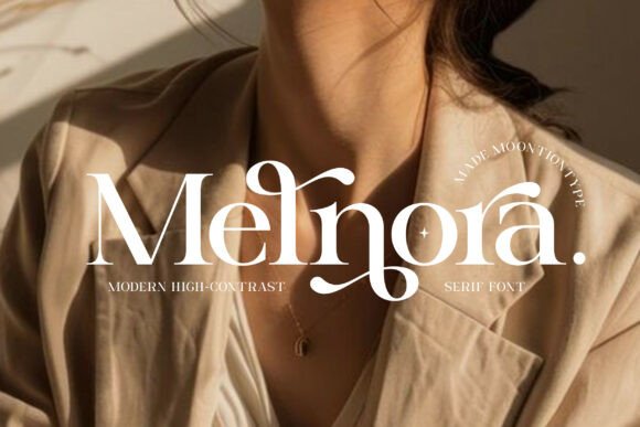 Melnora: A Modern Serif for Elegant Branding