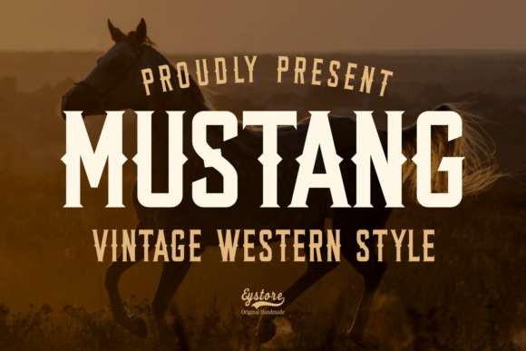 Mustang: Capturing the Spirit of the Frontier in Typography