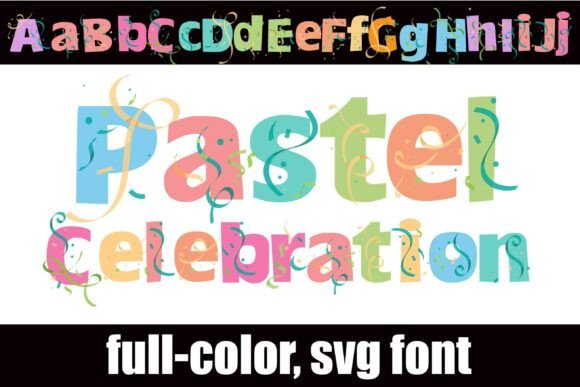 Pastel Celebrations: A Burst of Joy for Your Design Projects