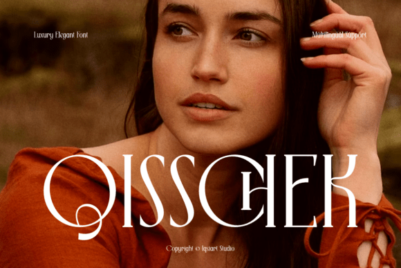Qisschek: A Bold Display Font for Authentic Branding