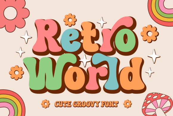Retro World: The Groovy Font for Modern Vintage Design