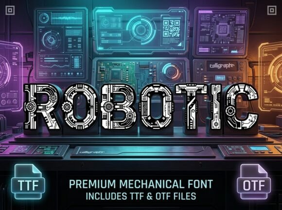 Robotic: The Decorative Display Font for Impactful Design