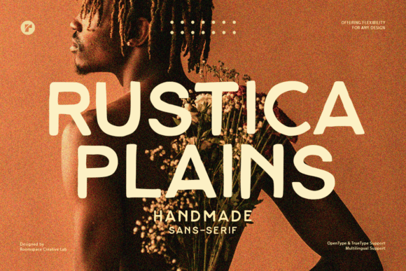 Rustica Plains: A Modern Sans-Serif with Handcrafted Soul