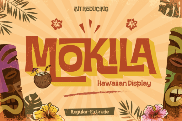 Say Aloha to Mokila: The Vibrant Hawaiian Typeface