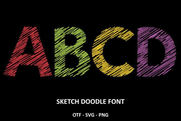 Sketch Doodles: The Playful Doodle Font for Creative Projects