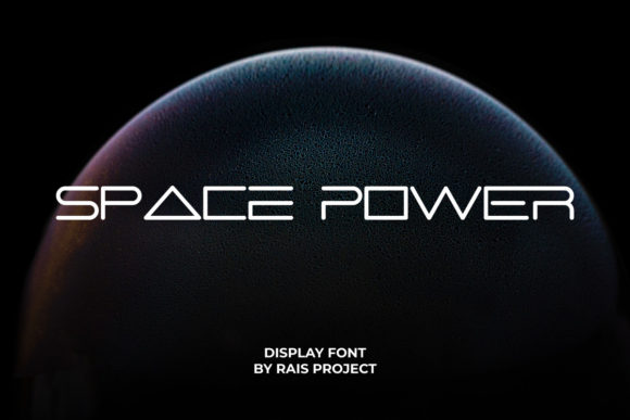 Space Power Font: Elevating Modern Design with a Futuristic Edge