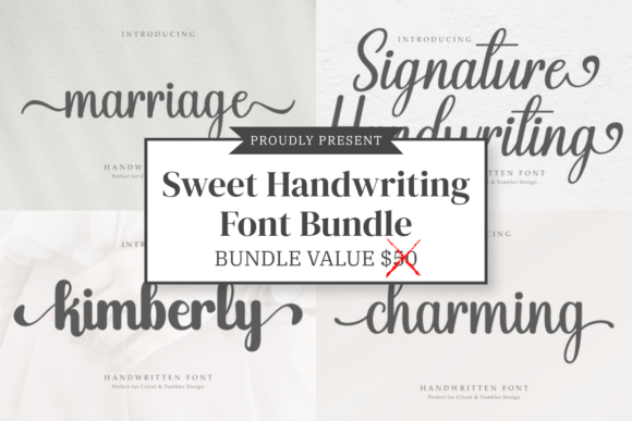 Sweet Handwriting: A Font for Modern, Elegant Design