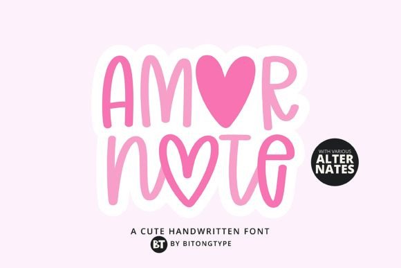 Why Amor Note Feels Like a Real Handwritten Font