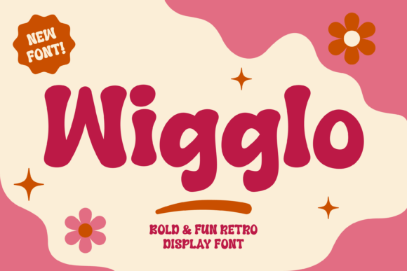 Wigglo: The Retro Display Font for Fun, Bold Branding