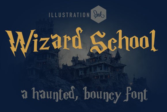 Wizard School: When Your Typography Needs a Dash of Magic
